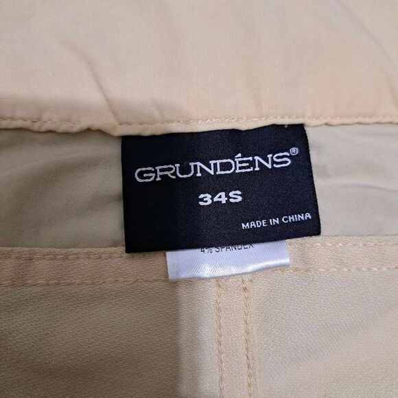 Grundéns Breakwater Activewear Fishing Water Resistant Pants Sandstones 34 Short - Picture 5 of 16